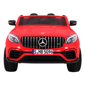 Auto Mercedes GLC 63S dla dzieci Czerwony Suv + Napęd 4x4